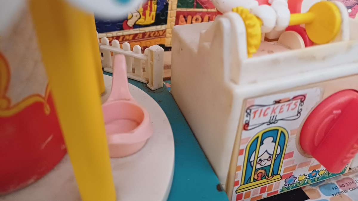 Vintage Fisher Price Merry Go Round - 1972