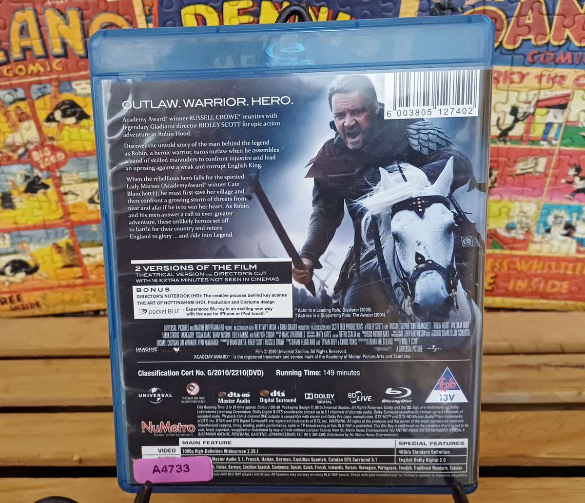 Robin Hood - Director's Cut (Blu ray)