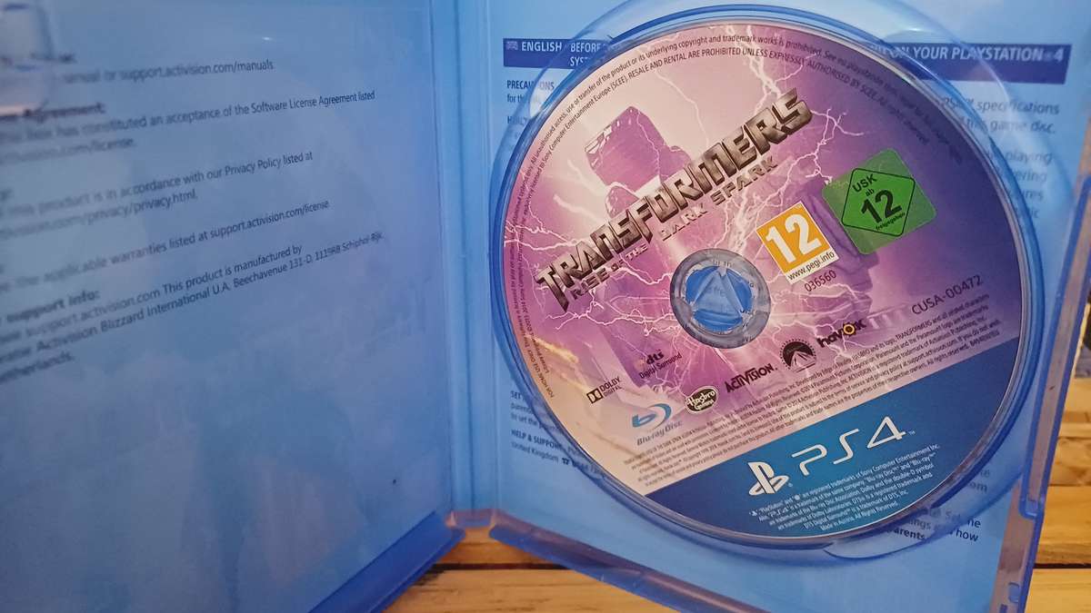 Transformers: Rise of the Dark Spark (Ps4)