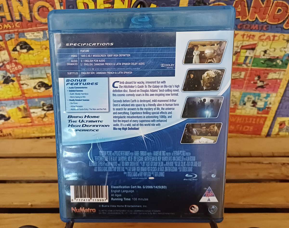 The Hitchhiker's Guide to the Galaxy (Blu ray)