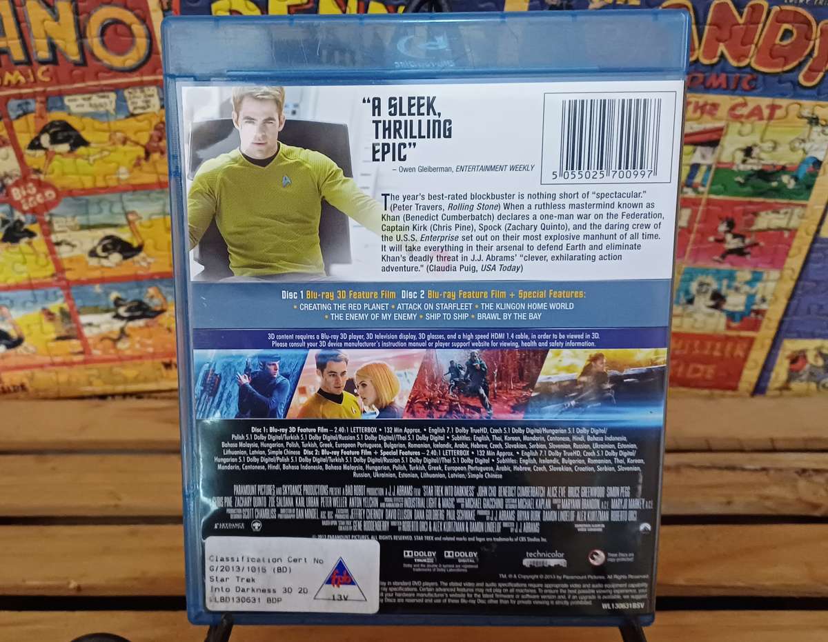 Star Trek: Into Darkness (Blu ray 3D + Blu ray)