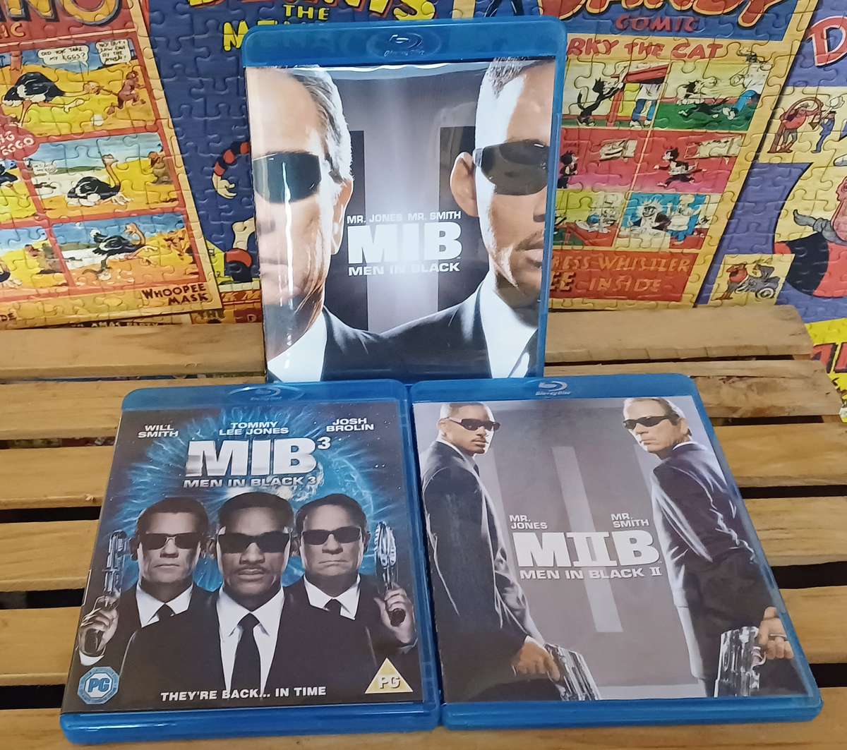 Men In Black Trilogy (Blu ray)