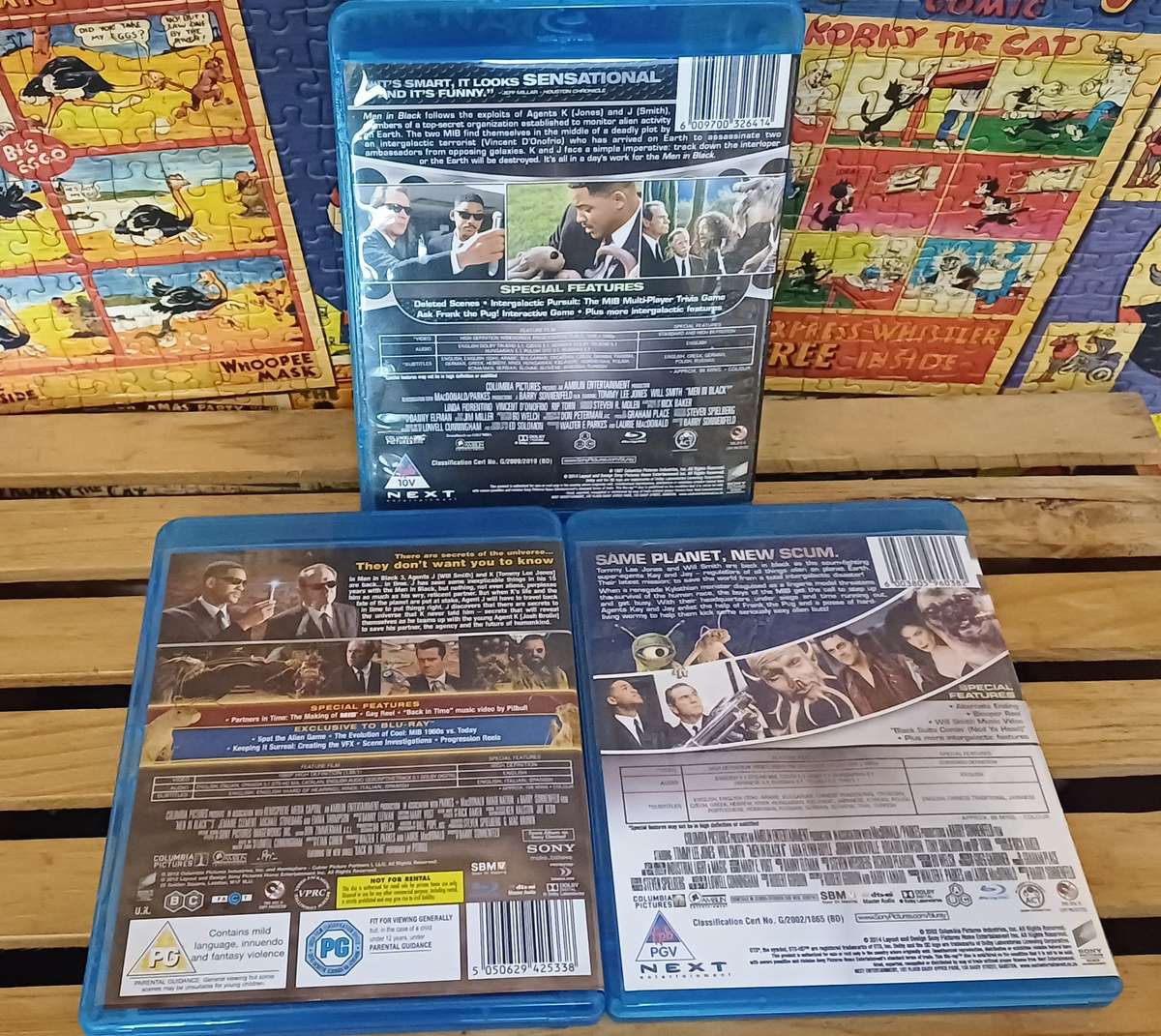 Men In Black Trilogy (Blu ray)
