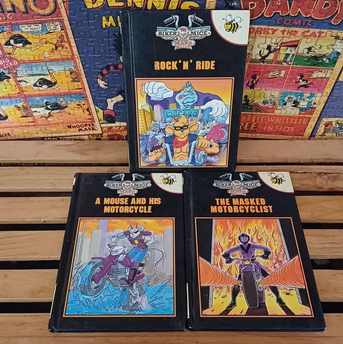 Vintage 1994 Biker Mice From Mars Books