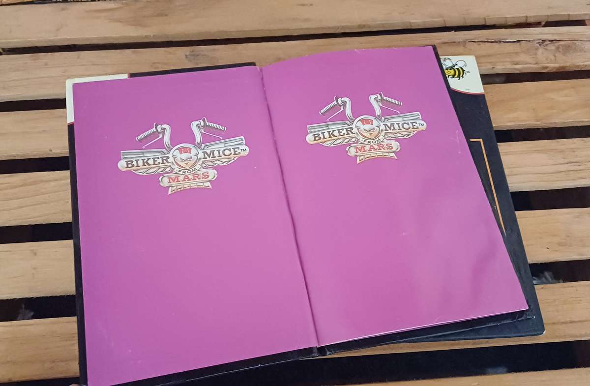 Vintage 1994 Biker Mice From Mars Books