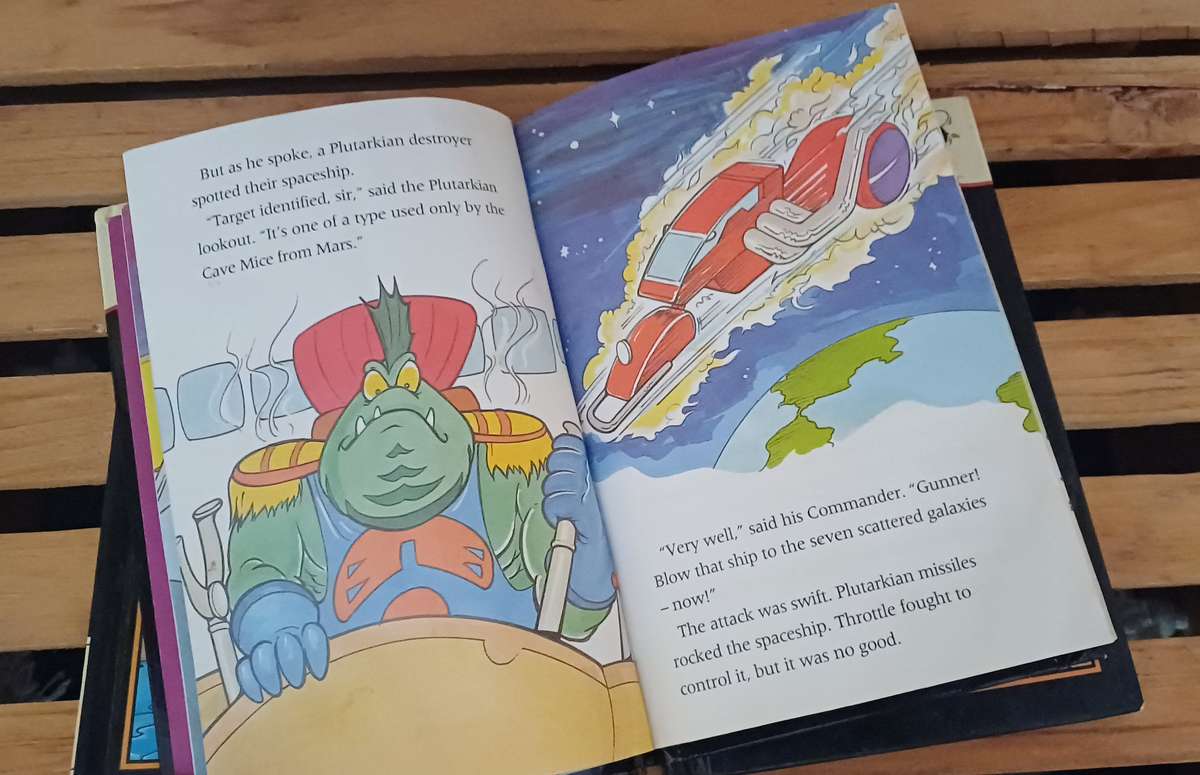 Vintage 1994 Biker Mice From Mars Books