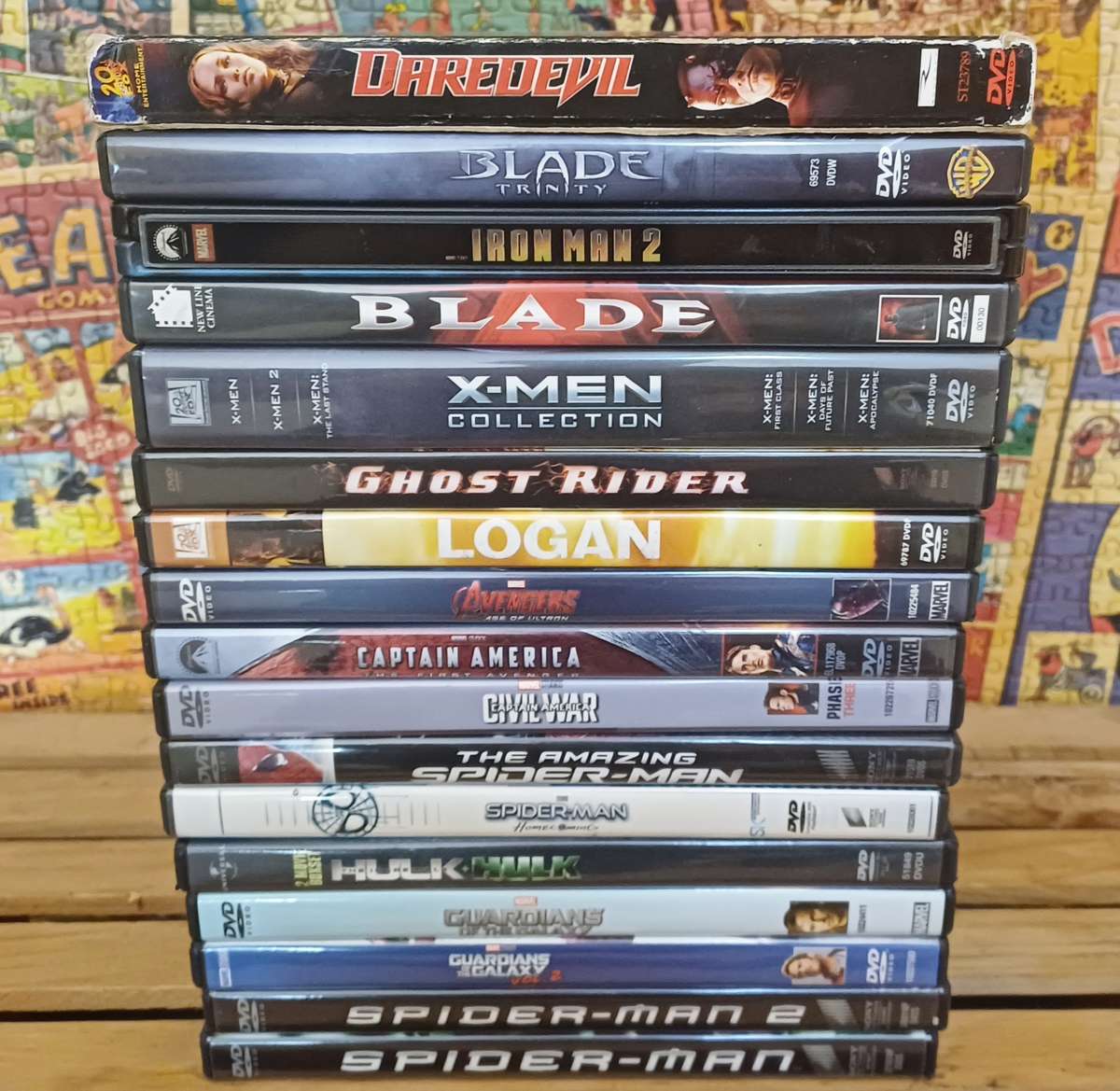 Marvel Heroes DVD Bundle