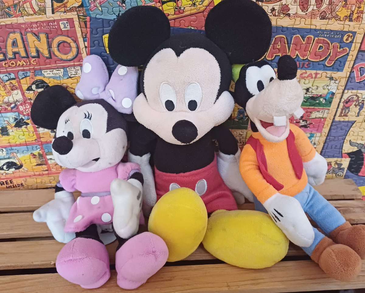 Disney Mickey Mouse & Friends Plush Toy Bundle