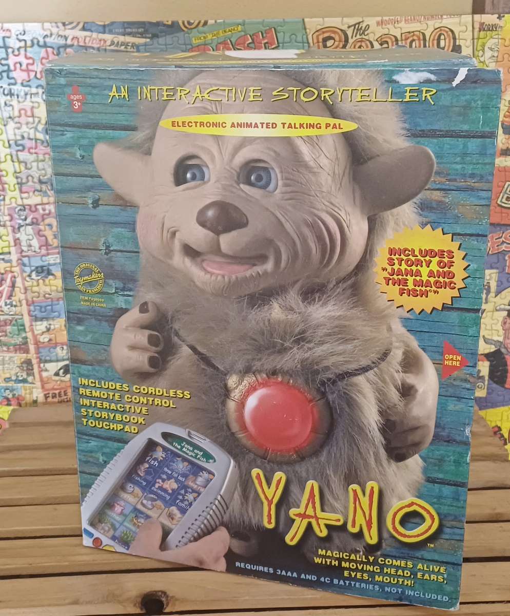 Vintage Yano Interactive Storyteller Electronic Animated Talking Pal (Not tested)