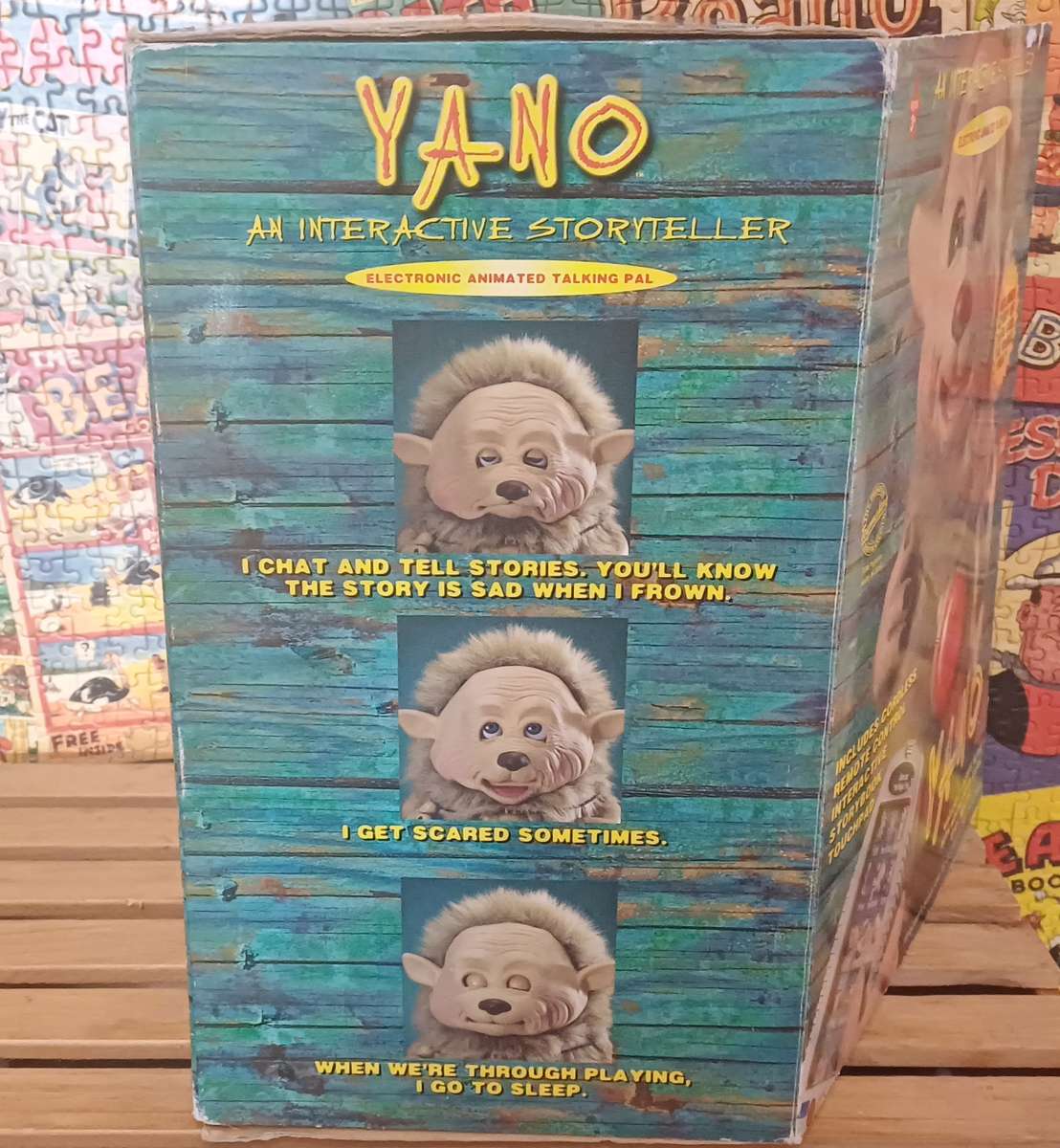 Vintage Yano Interactive Storyteller Electronic Animated Talking Pal (Not tested)