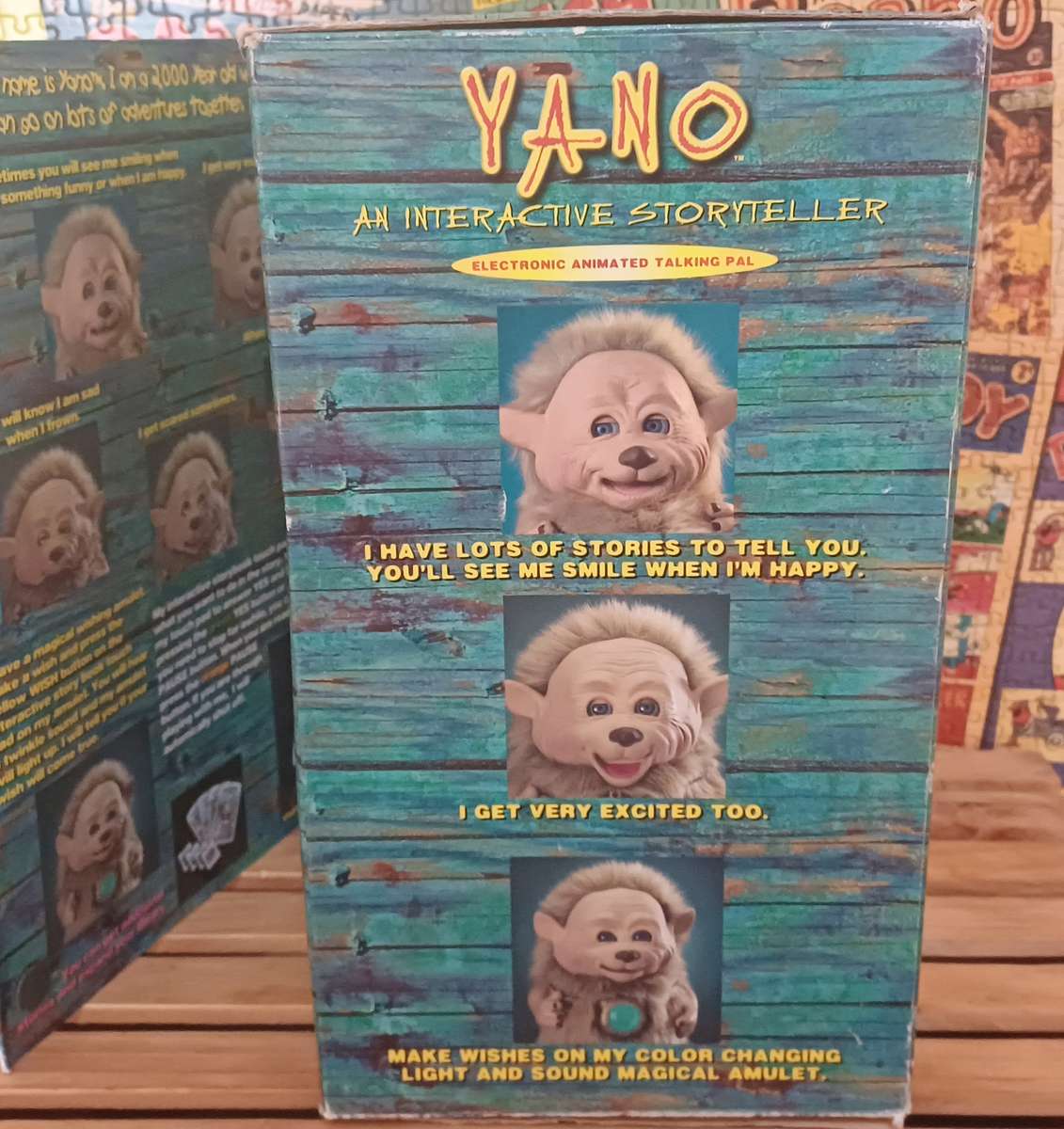Vintage Yano Interactive Storyteller Electronic Animated Talking Pal (Not tested)