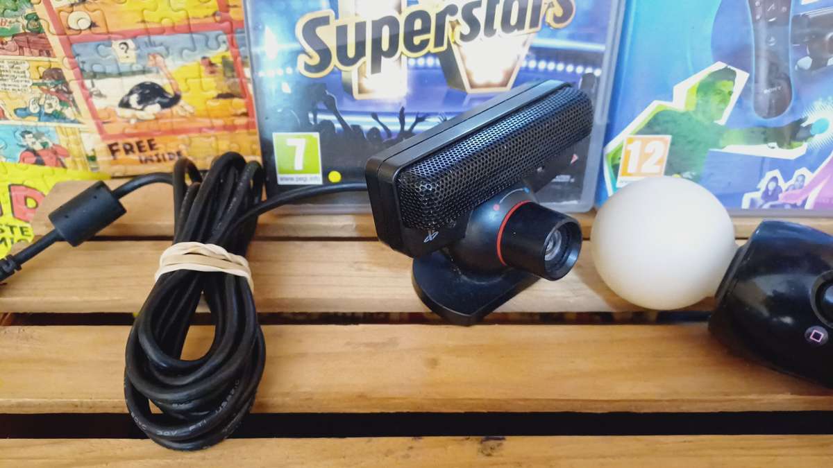 Ps3 Move Controller + Move Eye Camera + 2 Game