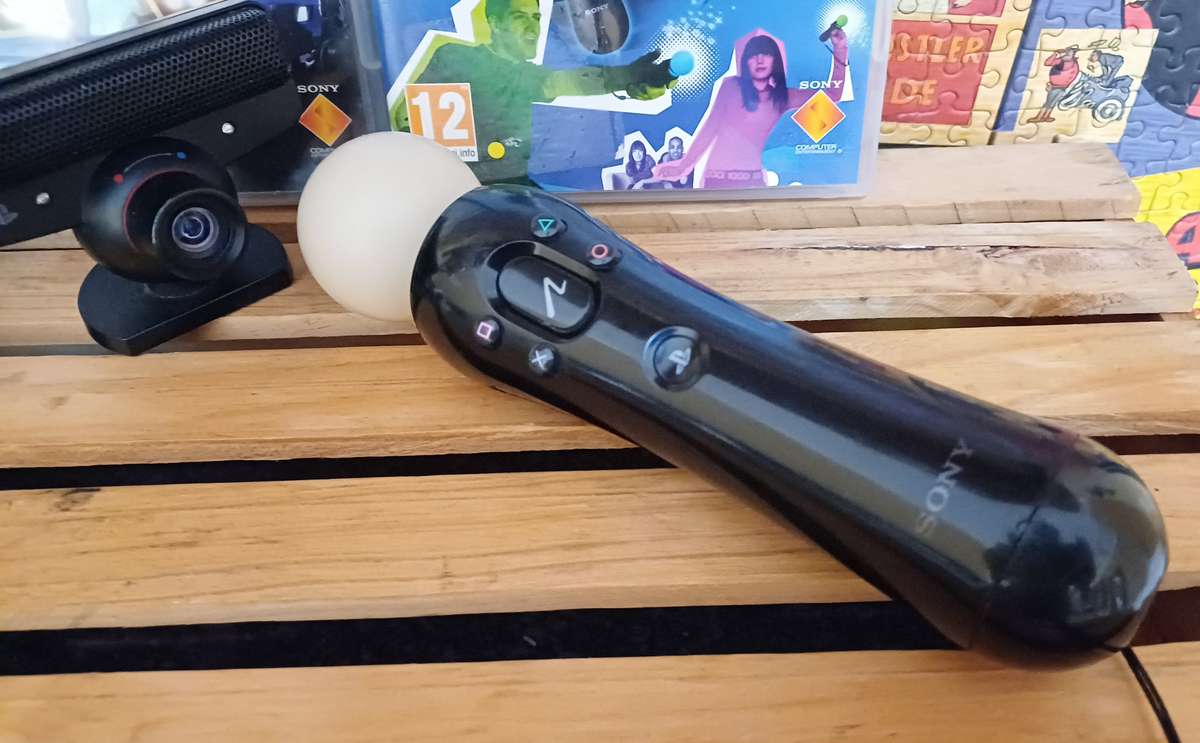 Ps3 Move Controller + Move Eye Camera + 2 Game