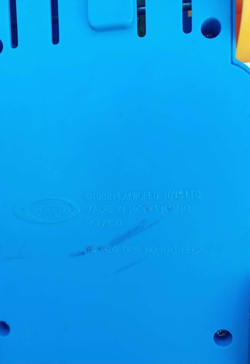 Vintage 1982 Playmates Wind-up Choo-Choo Train