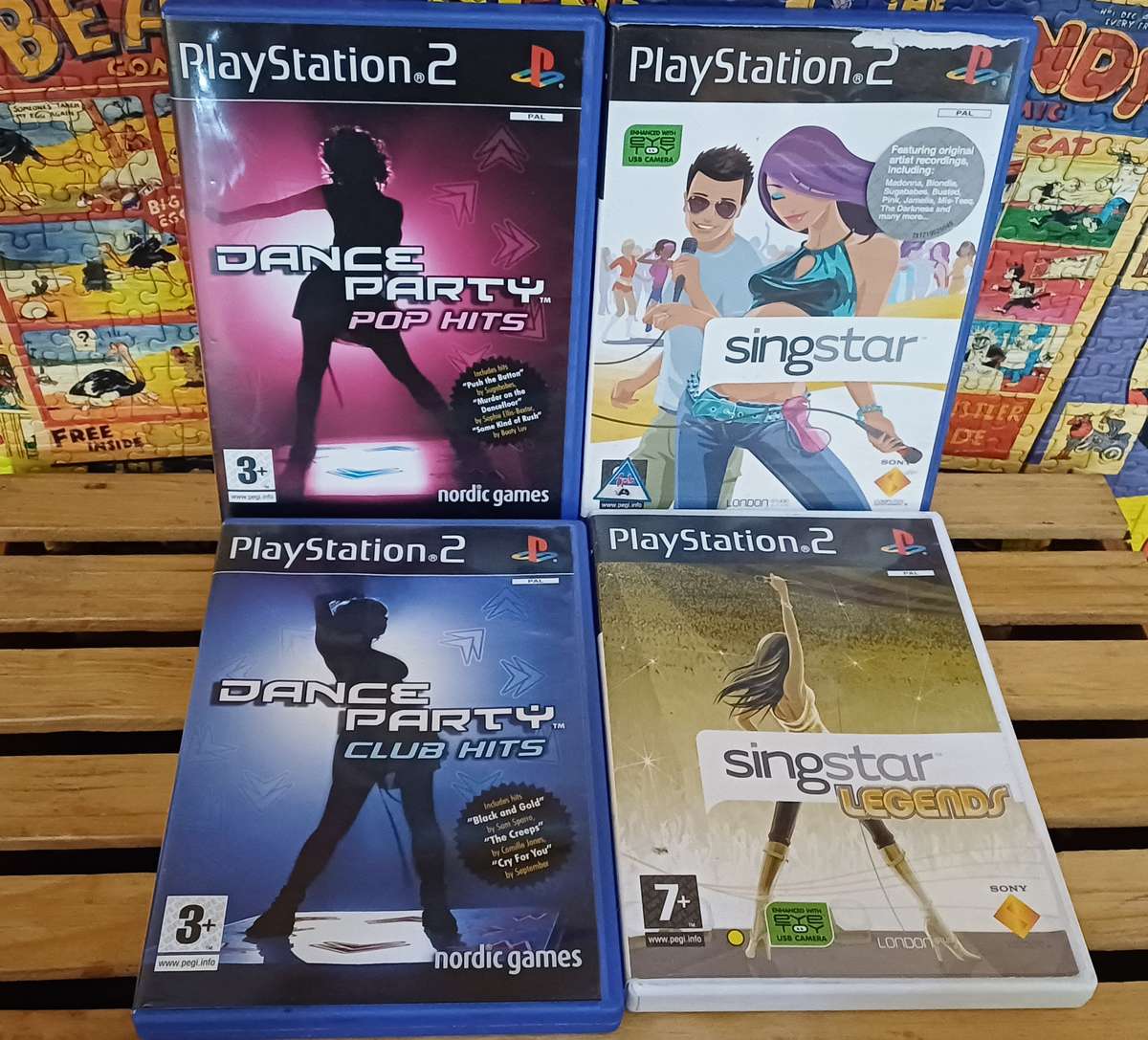 Ps2 Games Bundle (x10)