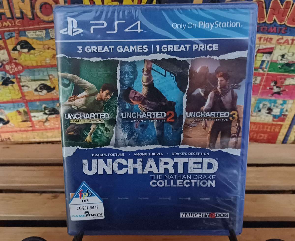 Uncharted - The Nathan Drake Collection (Ps4/Sealed)