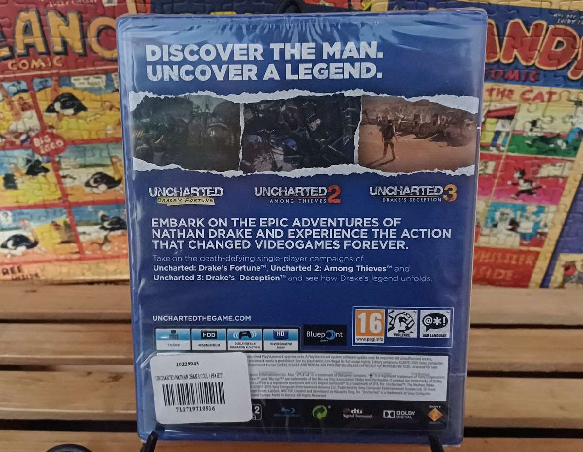 Uncharted - The Nathan Drake Collection (Ps4/Sealed)