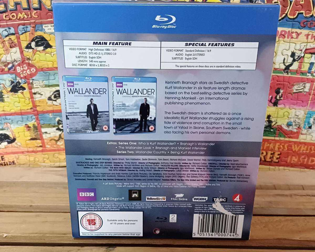 Wallander (Blu ray)