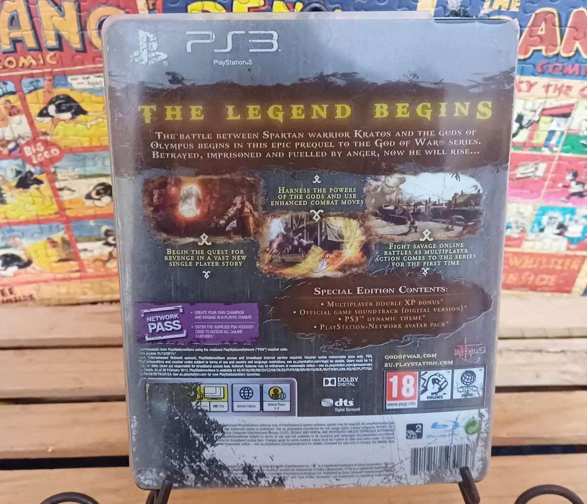 God of War Ascension - Special Edition (Steel case/Ps3)