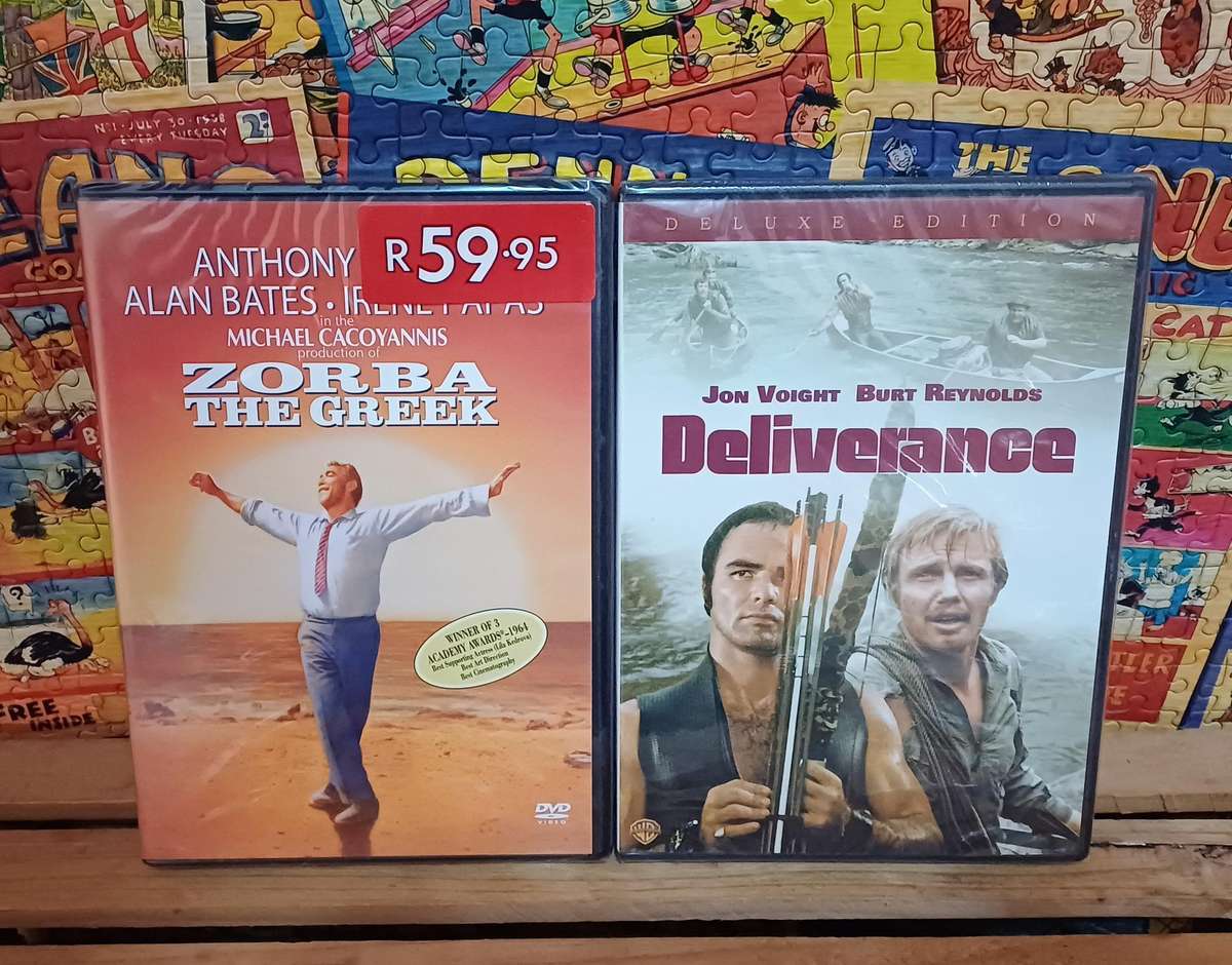 Bundle of 8 Sealed DVDs