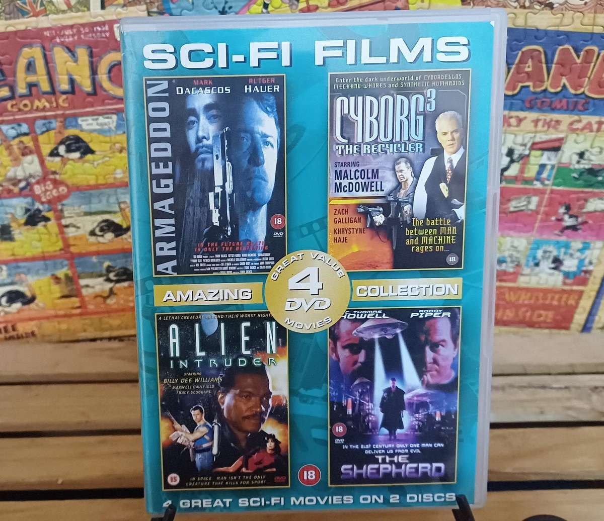 SC-FI Films Collection - 4 Great SC-FI Movies on 2 Discs (DVD)