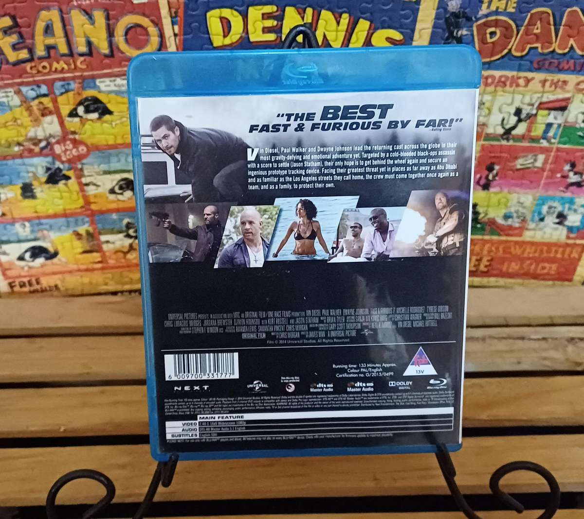 Fast & Furious 7 (Blu ray)