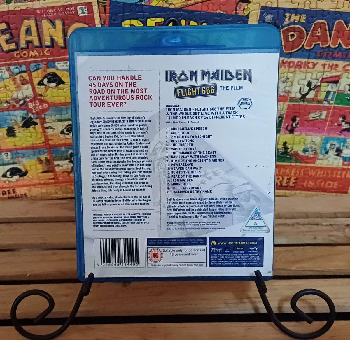 Iron Maiden: Flight 666 - The Film (Blu ray)