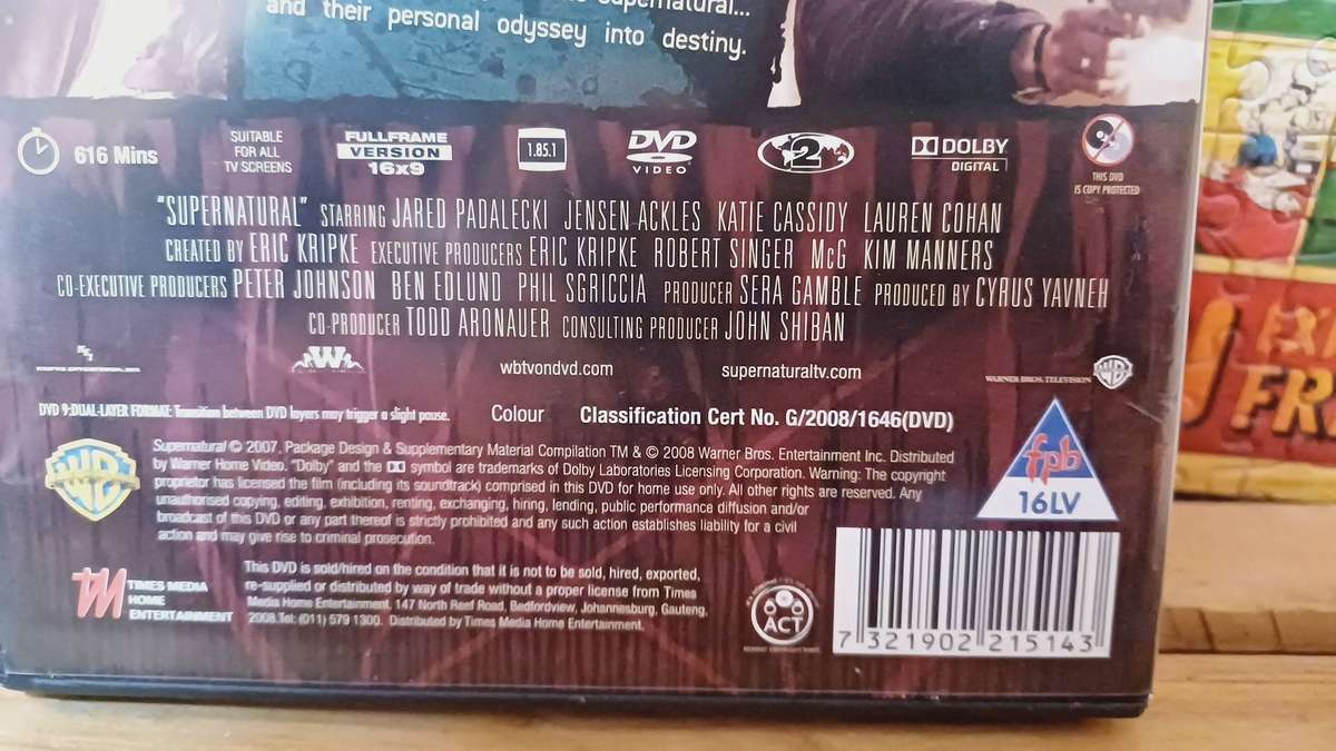 Supernatural Seasons