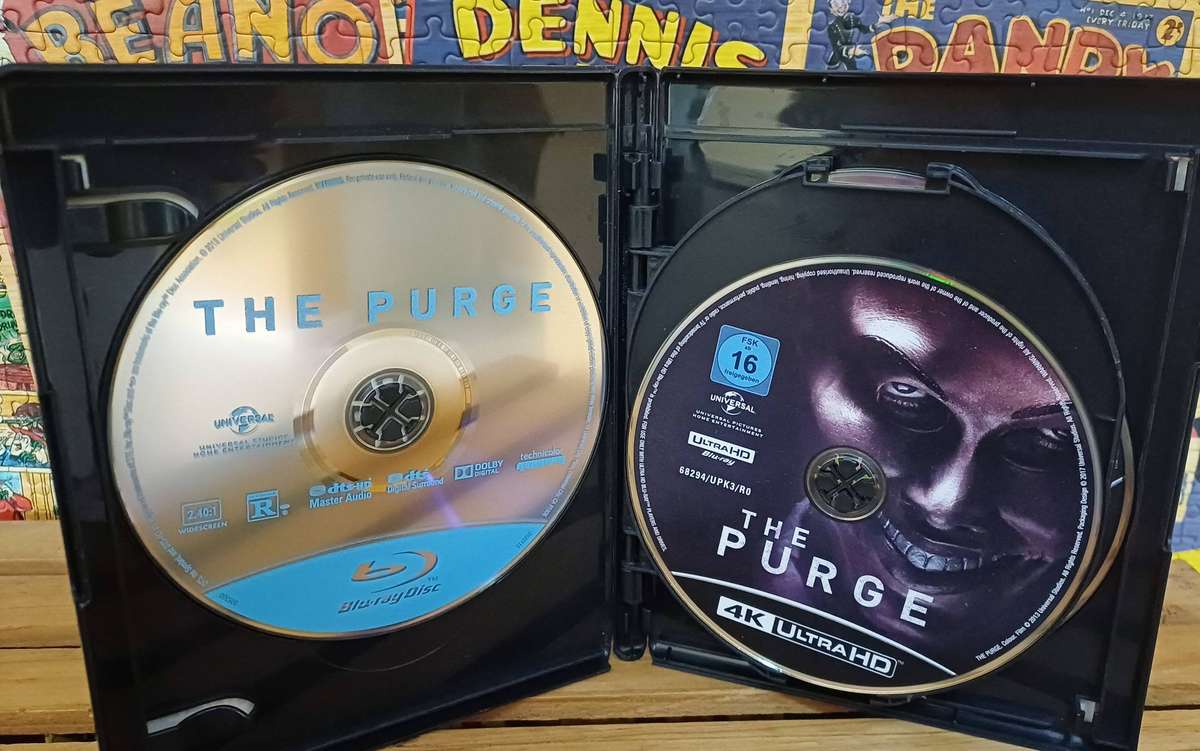The Purge - 3-Movie Collection (4K Ultra HD + Blu ray)