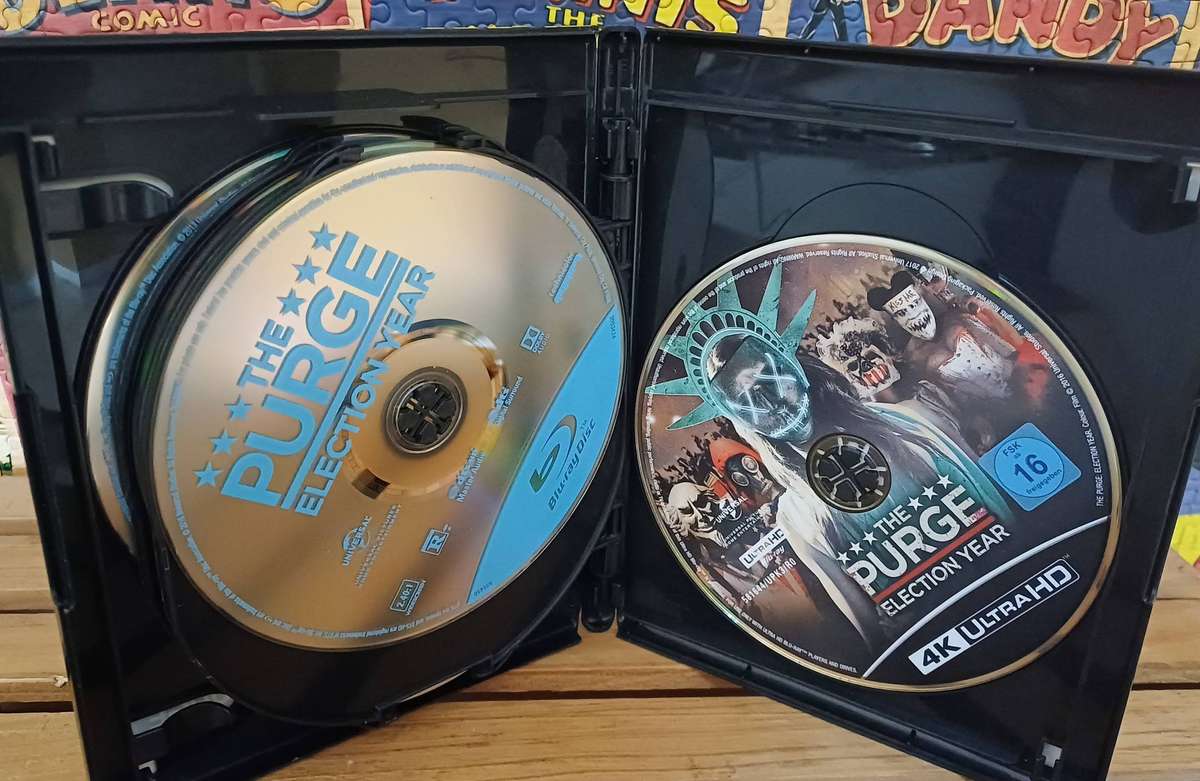 The Purge - 3-Movie Collection (4K Ultra HD + Blu ray)