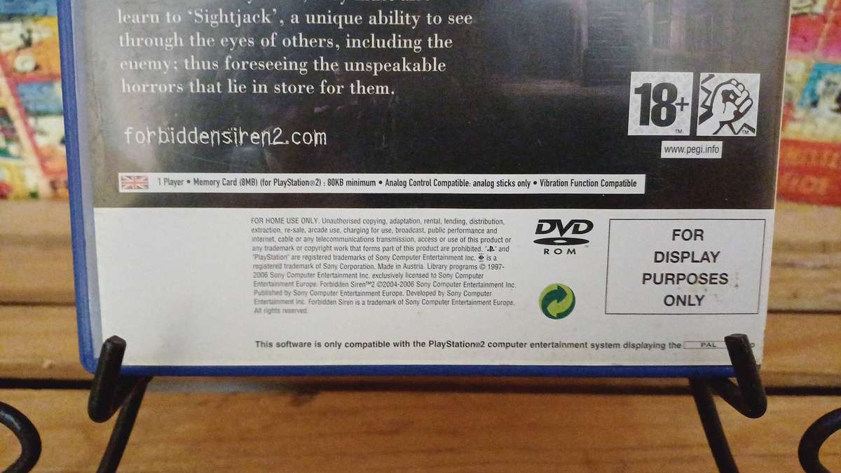 Forbidden Siren 2 (Ps2/Promo)