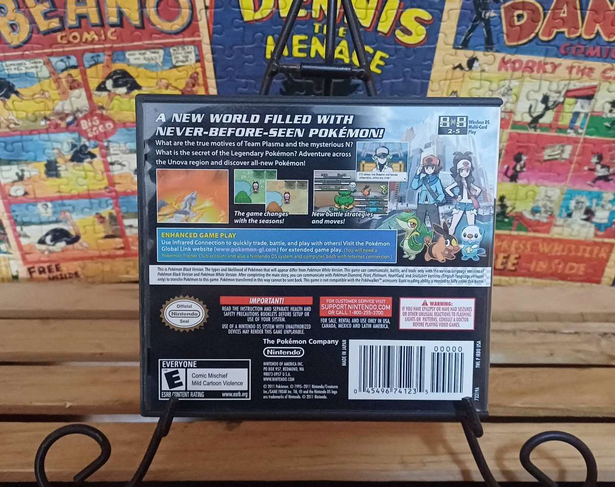 Pokemon Black Version Nintendo (DS)