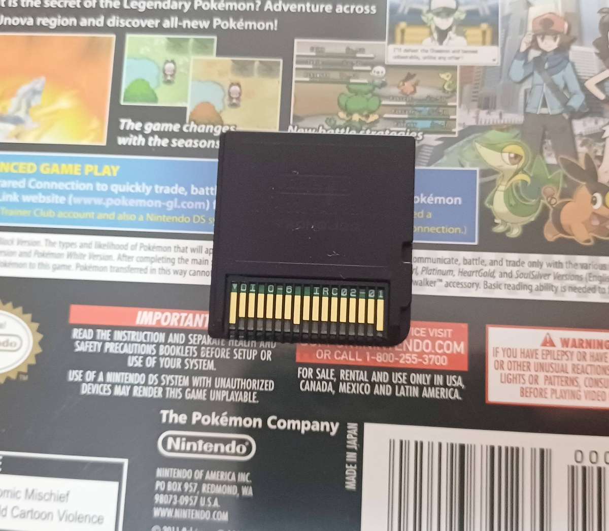 Pokemon Black Version Nintendo (DS)