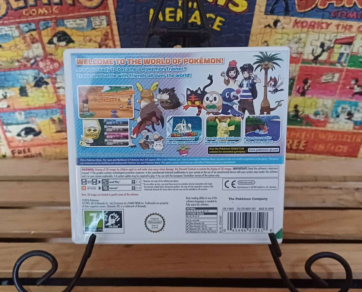 Pokemon Moon Nintendo (3DS)