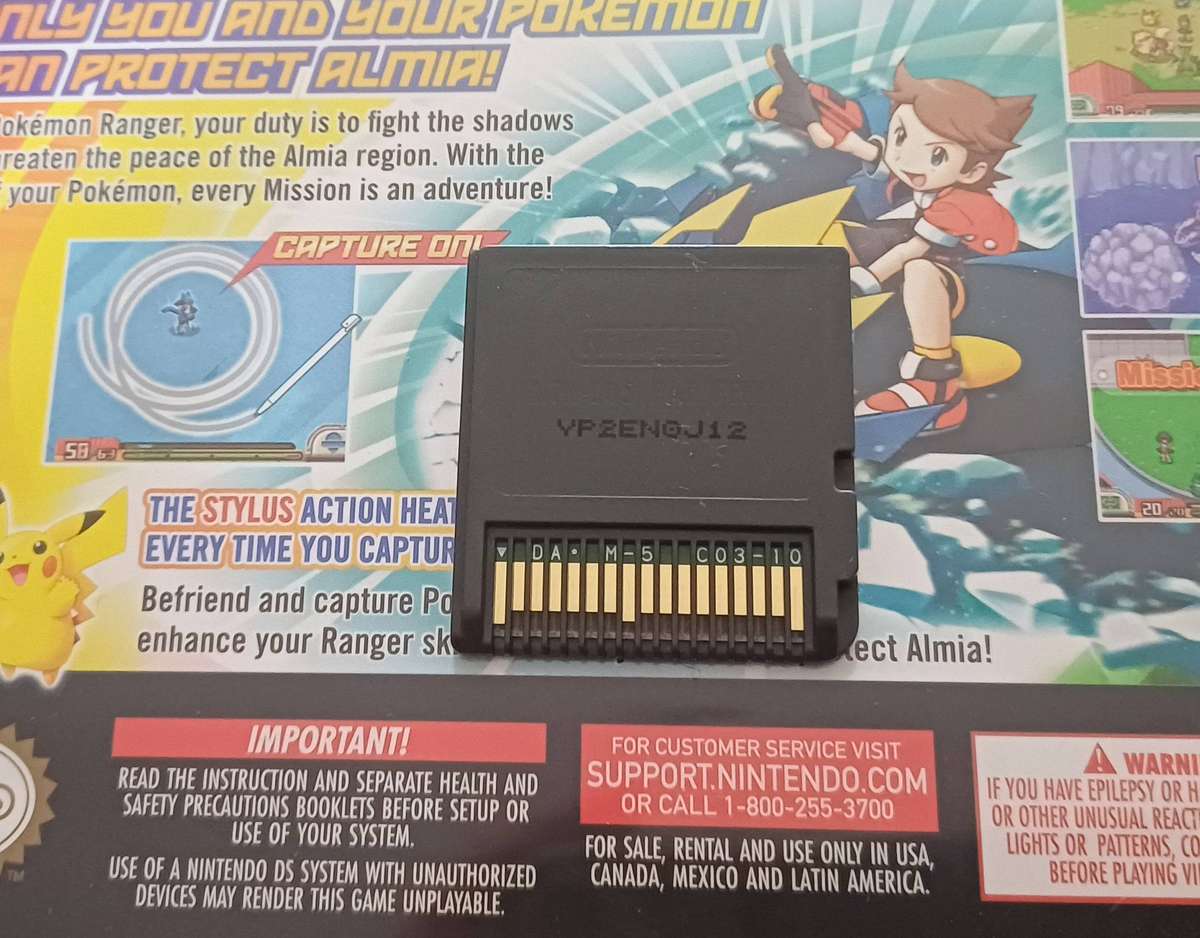 Pokemon Ranger Shadows of Alma (DS)