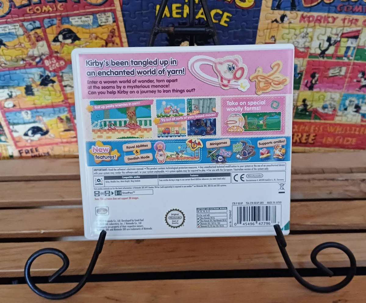 Kirby's Extra Epic Yarn Nintendo (3DS)