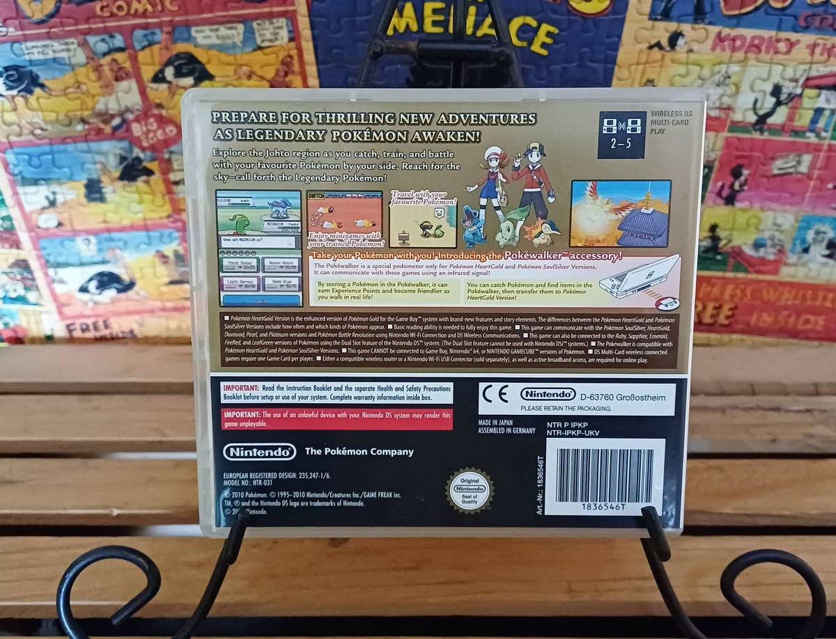 Pokemon Heartgold Version Nintendo (DS) + Pokewalker