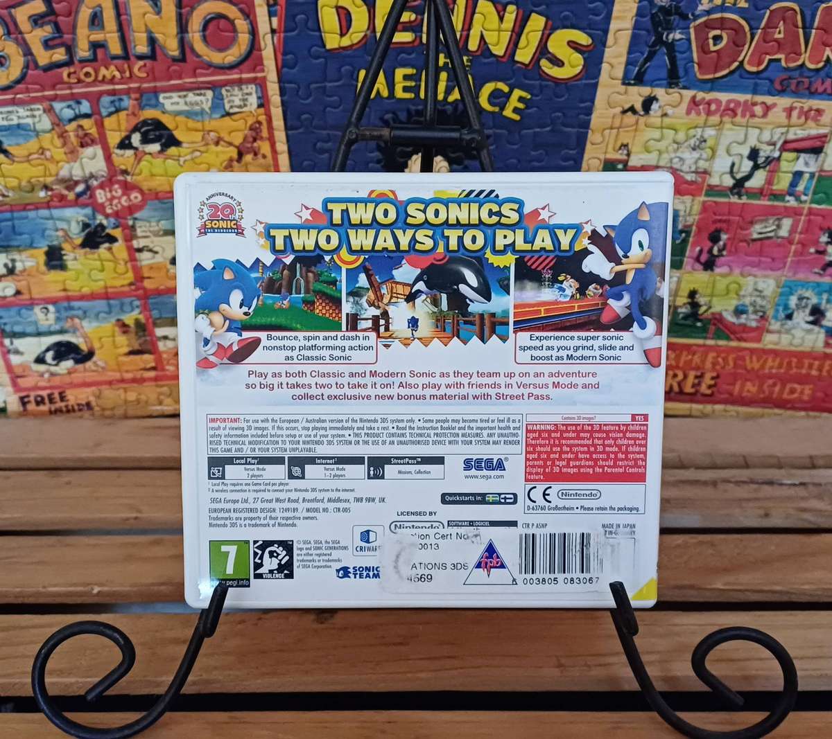 Sonic Generations Nintendo (3DS)