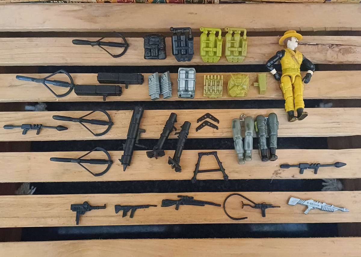 Vintage 1986 Lanard Figure + Accessories