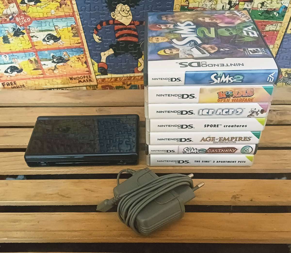 Nintendo DS Lite Console + Games