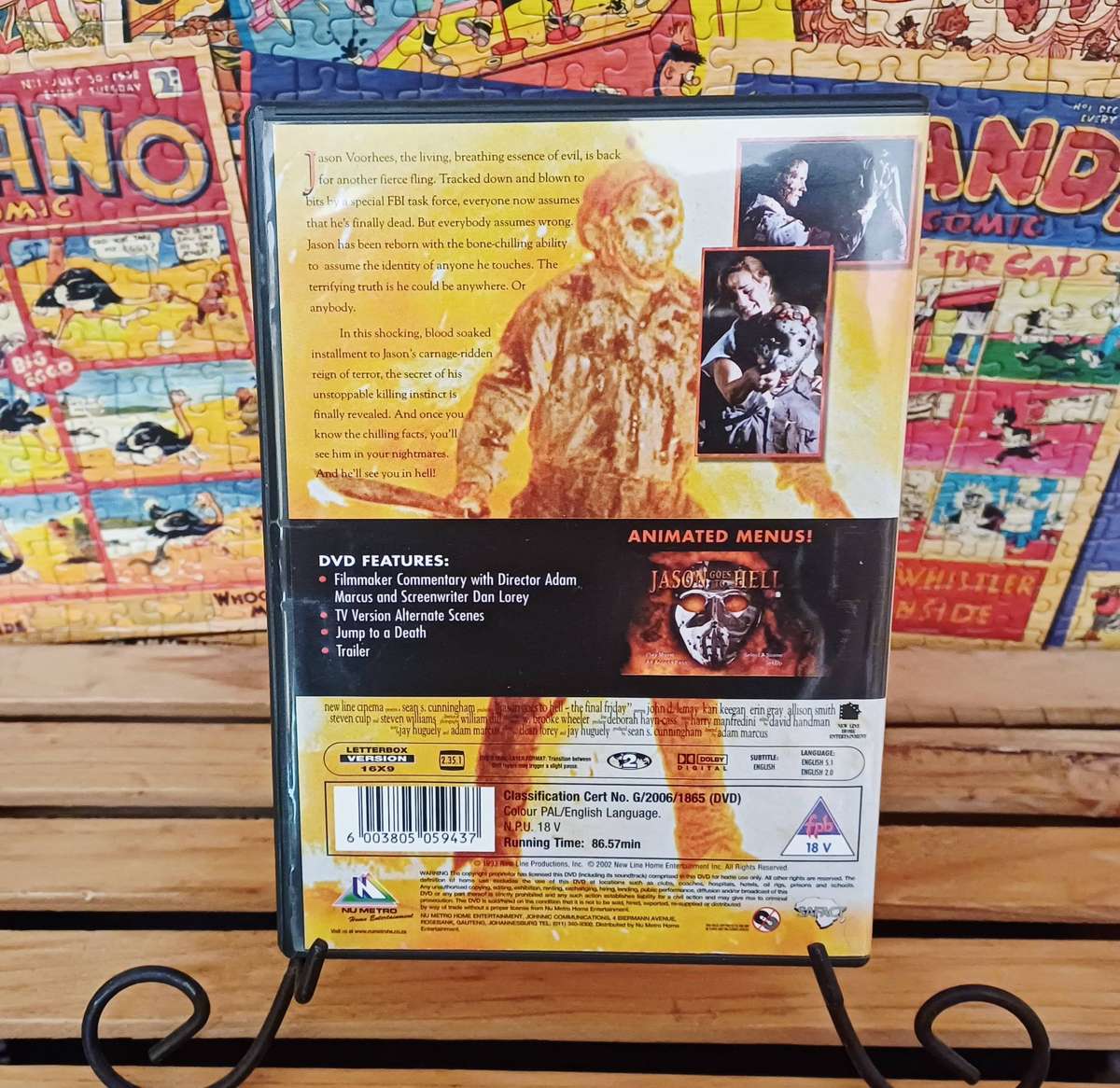 Jason Goes to Hell - Unrated and R-Rated Versions (DVD)