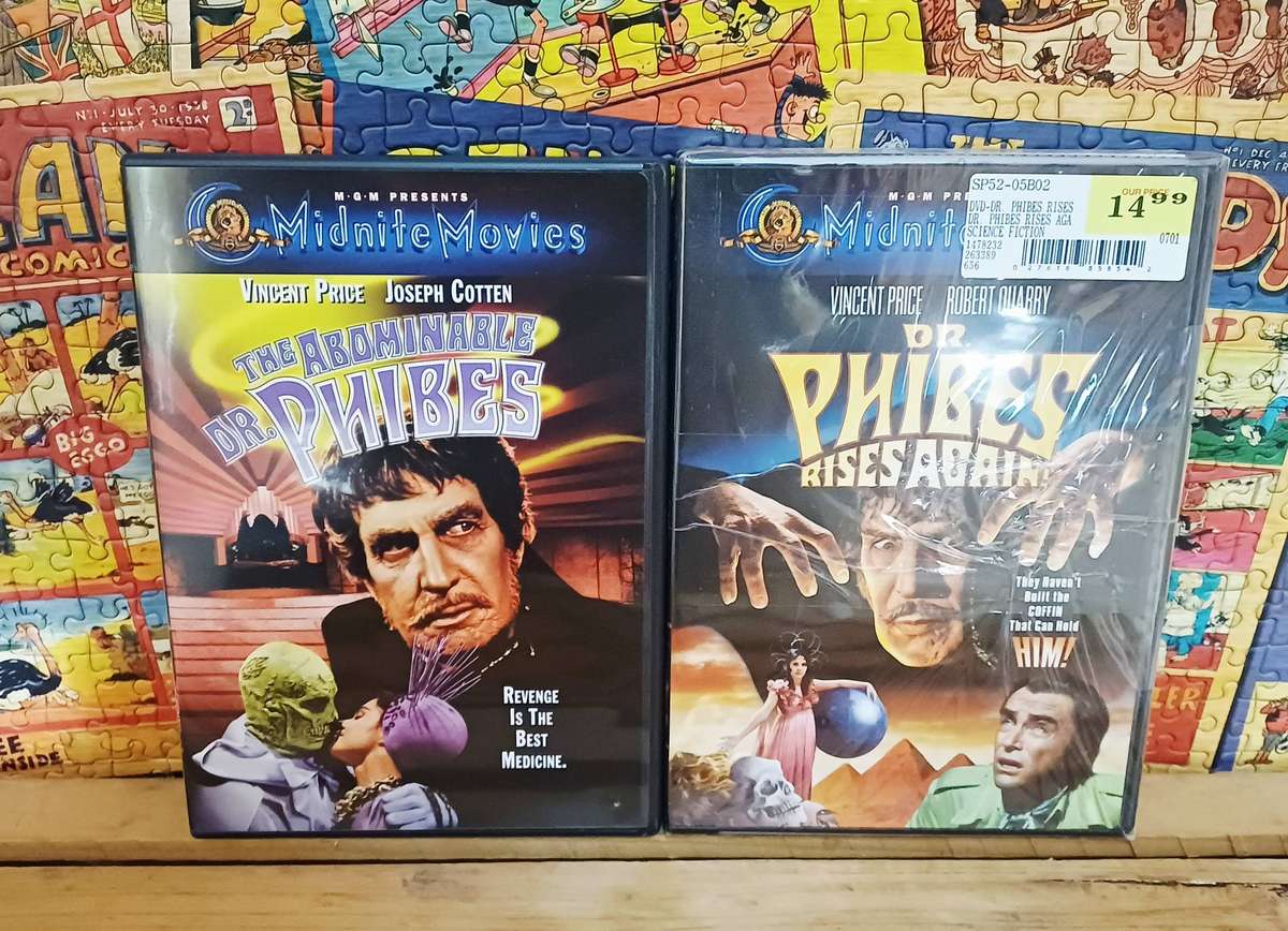 The Abominable Dr. Phibes & Dr. Phibes Rises Again (DVD)