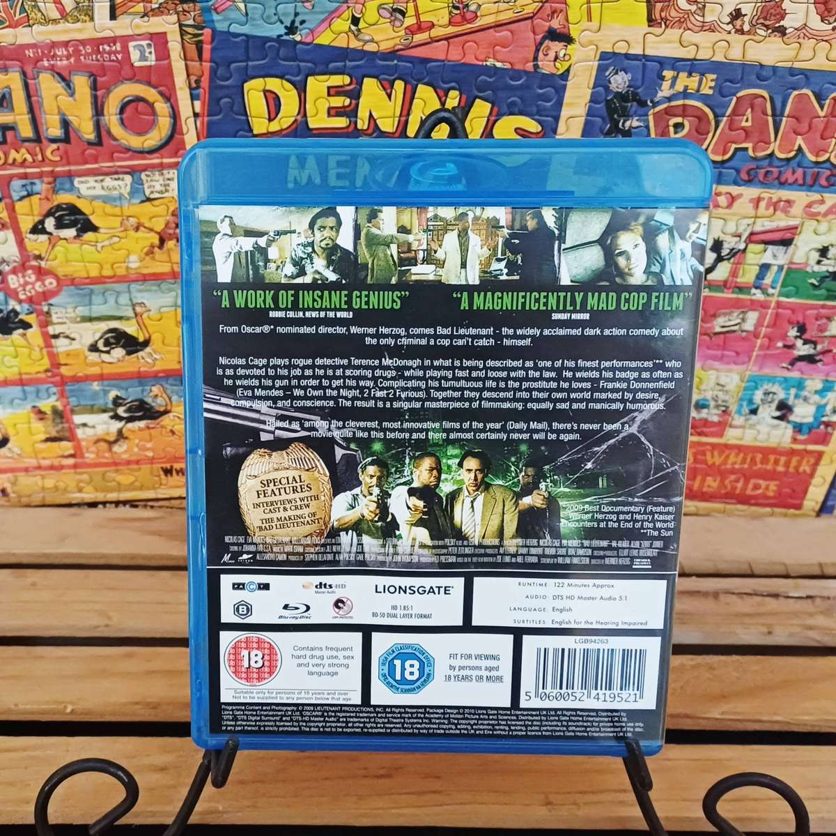 Bad Lieutenant (Blu ray)