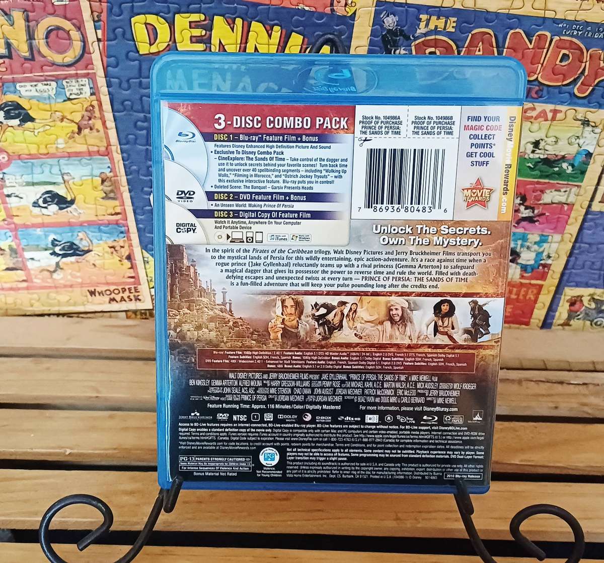 Prince of Persia: The Sands of Time (Blu ray + DVD + Digital Copy)