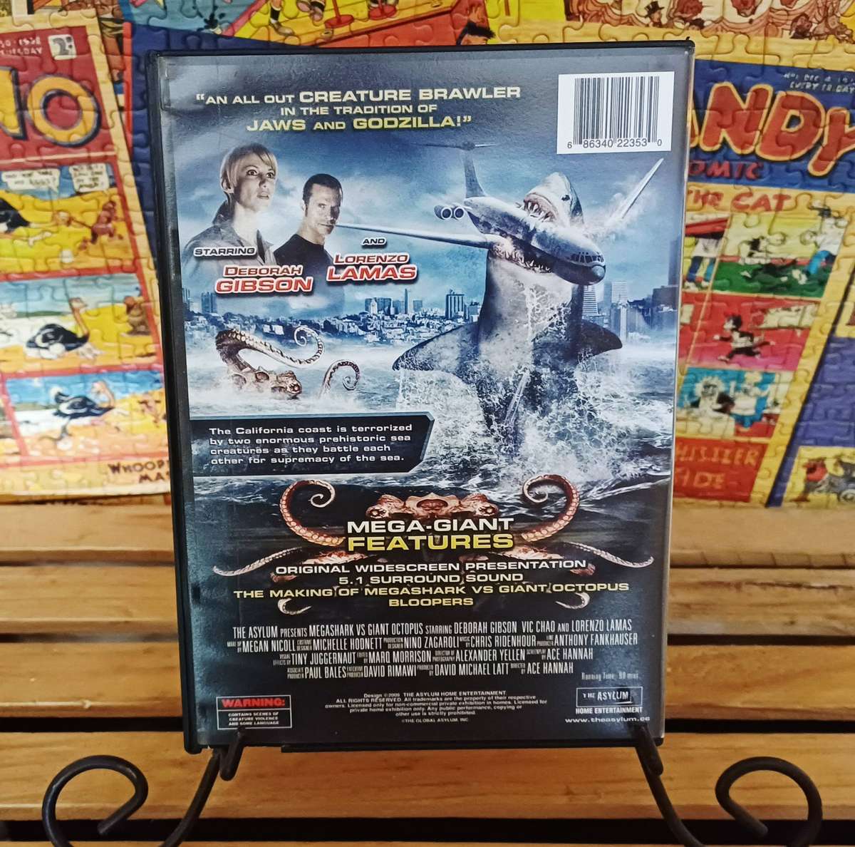 Mega Shark Versus Giant Octopus (DVD)