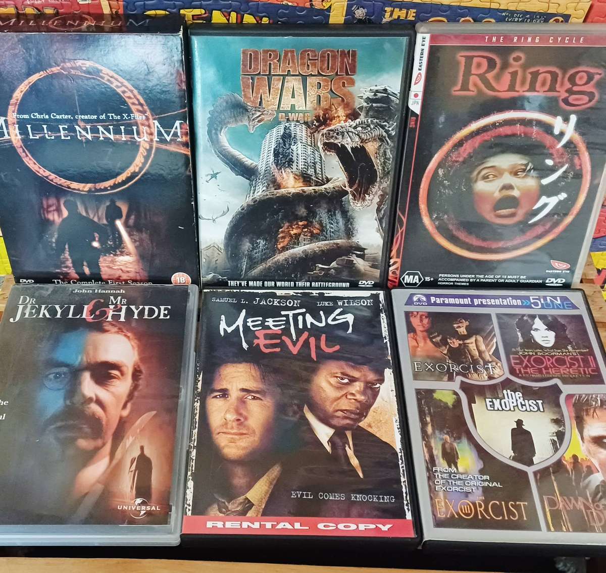 Horror DVD Bundle (x17)