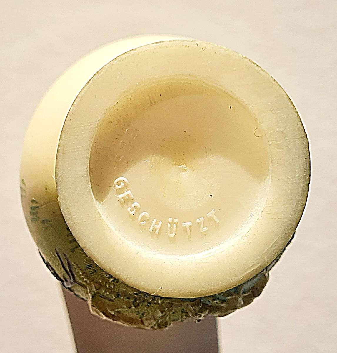 Vintage plastic, miniature vase