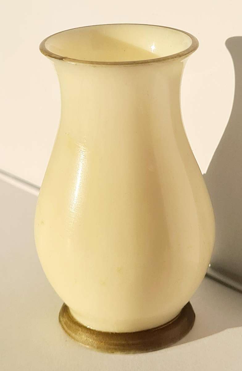 Vintage plastic, miniature vase
