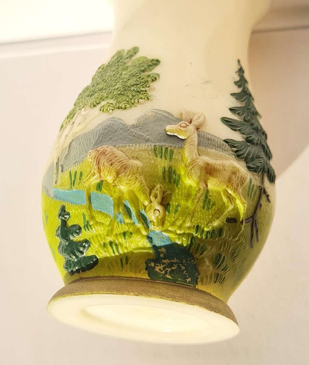 Vintage plastic, miniature vase