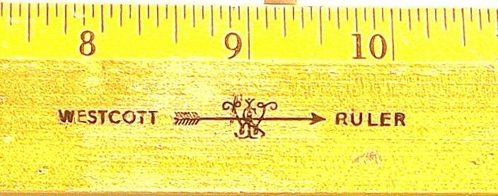 wooden ruler